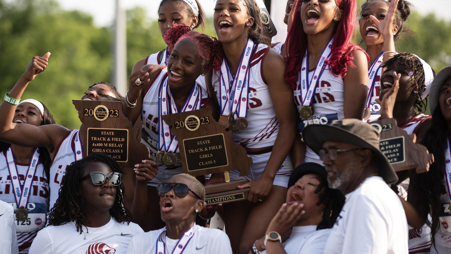 Cardinal Ritter girls claim third consecutive track and field team state championship